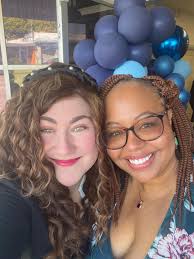 At the Kamala Harris HQ in Vallejo, CA with my good friend Brigette Hunley  who is running for FSUSD School Board Trustee. I support her and I have  endorsed her.