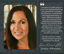 Our pharmacy team plays a vital role in delivering medical care and we're  celebrating them all month long, during American Pharmacists Month! Our  Director of Pharmacy, Sharon Maxwell, RPh, oversees three pharmacies