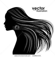 Woman Hair Style Silhouette Silhouette Images Silhouette Hair Vector