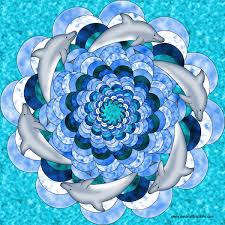 Dolphin Mandala To Color Coloring Pages Mandala Coloring Mandala
