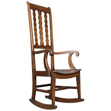 Antique Rocking Chair English Victorian Mahogany Wavy Line Rocker Circa 1850 Rocking Chair Antique Rocking Chairs Chair