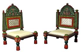 Pair Of Teak Wood Carved Back Wedding Chairs Carved Chairs Teak Wood Carved Furniture