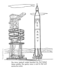 46 printable coloring pages of space. Rocket Coloring Sheet 028