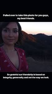 Milana Vayntrub IG at a pool 11-23-17 - 2 photos