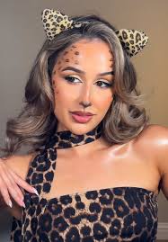 Easy Cheetah/Leopard Halloween Makeup Tutorial