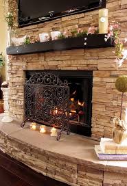 Create a template or outline 8. 34 Beautiful Stone Fireplaces That Rock Bring The Rusticity
