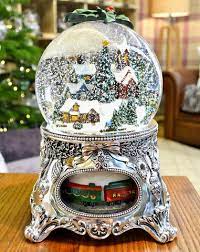 12 pretty snow globes that perfectly capture winter's beauty. German Musical Snow Globes Jill Barrett S Blog Barretts Of Woodbridge
