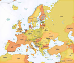Choose your destination and book your train ticket today. Vector Map Of Europe Continent Political One Stop Map