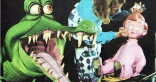 Vintage Disney Artists Add Details To The Crocodile And Michael Characters In The Peter Pan S Flight Attract Disney Artists Retro Disney Disney Theme Parks