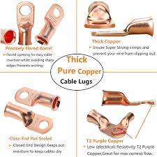 Great savings & free delivery / collection on many items. Buy Svaar 56pcs Ul Listed Cable Lugs 4 6 8 Gauge With 5 16 And 3 8stud Ring Terminals Awg Lugs Copper Wire Lugs Battery Cable Terminals Battery Terminal Ends Terminal Connectors With Heat