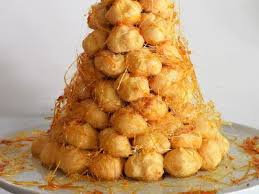 How To Make A Tower Of Cream Puffs Known As A Croquembouche Recipe Cream Puffs Croquembouche Recipe Croquembouche