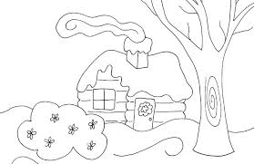 If you would like to get a monthly email with a link to new pages, please email me at email protected with the subject line coloring pages. Log Cabin Coloring Page Wee Folk Art
