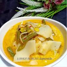 Kari kambing selain gulai kambing, kari kambing juga tambahan yang pas untuk ketupat lebaran. Sayur Lodeh Lontong Ketupat Sayur