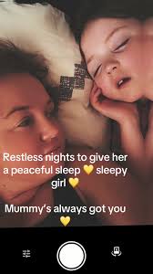 Mother-Daughter Love: Cherishing Restful Nights