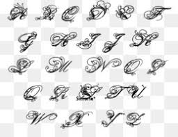 Tato huruf memiliki daya tarik sendiri dengan berbagai font yang mereka buat. Tattoo Cartoon
