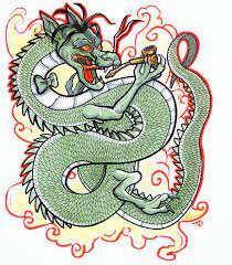 The Art Of TAG Devilish — Tattoo design take on Puff the magic dragon  (based...