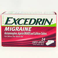 We'll drink anywhere from 1 to 4 cups of coffee on days when we take modafinil. Excedrin Migraine Acetaminophen Aspirin Caffeine Dosage Rx Info Uses Excedrin Migraine Side Effects Mpr