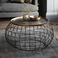 Metal base dining table cypress wood steel table decor table legs table decorations coffee table legs modern coffee. Atkinson 80cm Round Metal Coffee Table Gold Knees Co Uk