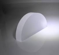 Optik Cam Yarım Yuvarlak Silindirik Lens Füzyon Silika BK7 ...