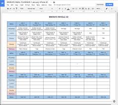 Free Online Whole30 Meal Planner Maria Makes Wholesome Simple Recipes For Every Day Whole30 Meal Planner Meal Planning Template Free Meal Planner