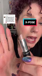 Replying to @Christina Ann Solis X-POSE. Lipstick Swatch sad to say x-Pose  has lost a bit off her pinky bits over the years but shes always a lady to  me! #macoglipsticks #mactraincase #xposelipstick ...
