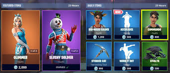 Here are all the leaked 'fortnite' christmas skins for the 2019 holidays. Bodil40 On Twitter Today S Fortnite Fortnitegame Item Shop Nothing New Rip Dreams For A Free Skin For Christmas F