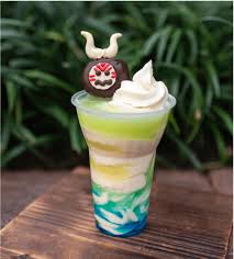 Moana Dole Whip Float Available At Disney World It S Coconut Flavored Inside The Magic Dole Whip Christmas Party Treats Disney Food