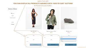 Once you have enabled the color swatch settings, impulse will look for any variant category with the name color or colour. Display Variants On Collection Pages Shopify Community