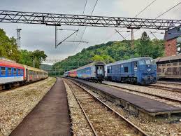 Mž / macedonian railways / македонски железници. Dining Car On Twitter Arriving At Skopje Train Station With A Beautiful Crossing Of River Vardar Trainweddingtrip