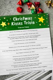 When he moved to america at the age of eight his name became gene klein. Christmas Kisses Christmas Trivia Game Play Party Plan