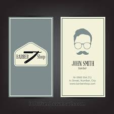 It the most effective ways of promoting yourself and your brand offline. Free Vectors Barber Shop Business Card Abstract