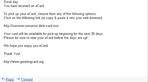 Check out our email greeting card selection for the very best in unique or custom, handmade pieces from our shops. Malware Piggybacks On Greeting Card E Card Spam Bill Mullins Weblog Tech Thoughts