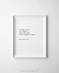 Black And White Sky Quotes Printable Atticus Poem A Sky Full Of Stars Poet Quote Prints Black And White Typewriter Poetry Atticus Poems Quote Prints Typewriter Poetry
