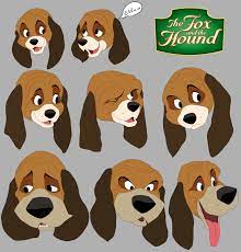 The Fox and the Hound: Copper Headshot by khalamithy on DeviantArt | The fox  and the hound, Cute disney drawings, Funny drawings
