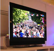 The rear of an older flat screen tv. Does Your Big Screen Tv Equal Big Power Consumption Blog Nhsaves