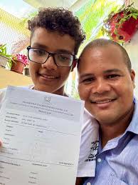 🔴 Félicitations à Nigel Julie ! Nathan Julie : “Je suis fier de mon fils.  Il a réussi avec brio. J'ai fait preuve de beaucoup de patience pour le  suivre, et je