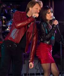 Lea Michele Sings With Bon Jovi In New Year S Eve New Year Eve Movie Jon Bon Jovi Bon Jovi