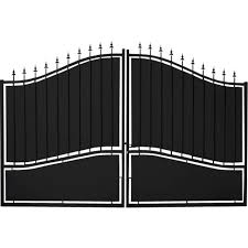 Portail Aluminium Battant Tangara 212 X 300cm Portail En Fer Portail Portail Bois