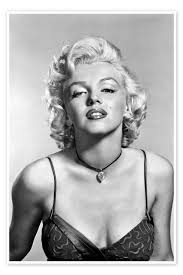 Marilyn Monroe - sexy portrait print by Celebrity Collection | Posterlounge