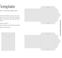 Fancy Tea Bag Envelope Template 3.25"x2.75", Blank Tea Bag Envelope  Template | Cricut Silhouette | Silhouette Studio | Paper Size Letter - Etsy