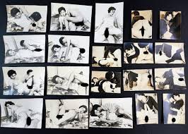 昭和レトロ 昔のエロ写真18枚 古い写真 春画 昔 エロ 温泉土産 風俗 枕絵 ポルノ ヌード エッチ アンティーク 芸術写真 1枚はオマケ - 印刷物