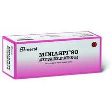 Miniaspi Tablet 80 Mg 10 Strip 10 Tablet Beli Online Toko Sehatq Gratis Ongkir