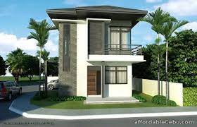 Collection 50 Beautiful Narrow House Design For A 2 Story 2 Floor Home With Small Lot Two Story House Design Narrow House Designs 2 Storey House Design