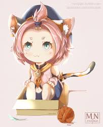 Yaoyao is the first dendro character we know for a fact is playable, she's a catalyst from liyue who i think studied with xiangling or works at a rival restaurant or something. Diona Fanart Explore Tumblr Posts And Blogs Tumgir