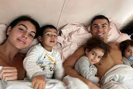 By 2003 — when he was just 16 years old — manchester united paid £12 million (over $14 million u.s. Cristiano Ronaldo Shares Shirtless Picture In Bed With Georgina Rodriguez And Their Kids After Sledging Trip In The Snow