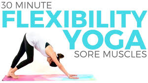 Full Body Yoga For Flexibility Sore Muscles Sarah Beth Yoga 30 Minutes Youtube Yoga For Flexibility 30 Day Workout Plan 30 Minute Yoga