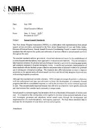 Respond to a request or application for additional training Standards For Providing Services To Survivors Of Sexual Assault August 1998 Introduction Reports Of Sexual Assaults Against Adults Have Continued To Increase Throughout The Past Decade Despite Comprehensive Nationwide Reporting No One Can Know