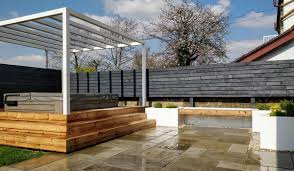 Home ideas & uses hot tub surround ideas. The Modern Hot Tub Garden Vialii Gardens
