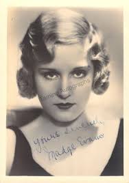 Magde Evans Autograph Signed Photograph