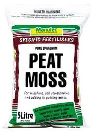 It is also highly absorbent; Manutec Sphagnum Peat Moss 5 Litre Enfield Produce